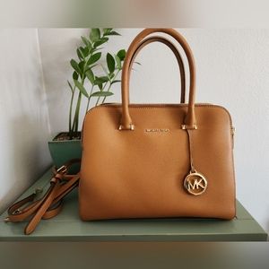 Michael Kors Leather Medium Purse - Camel